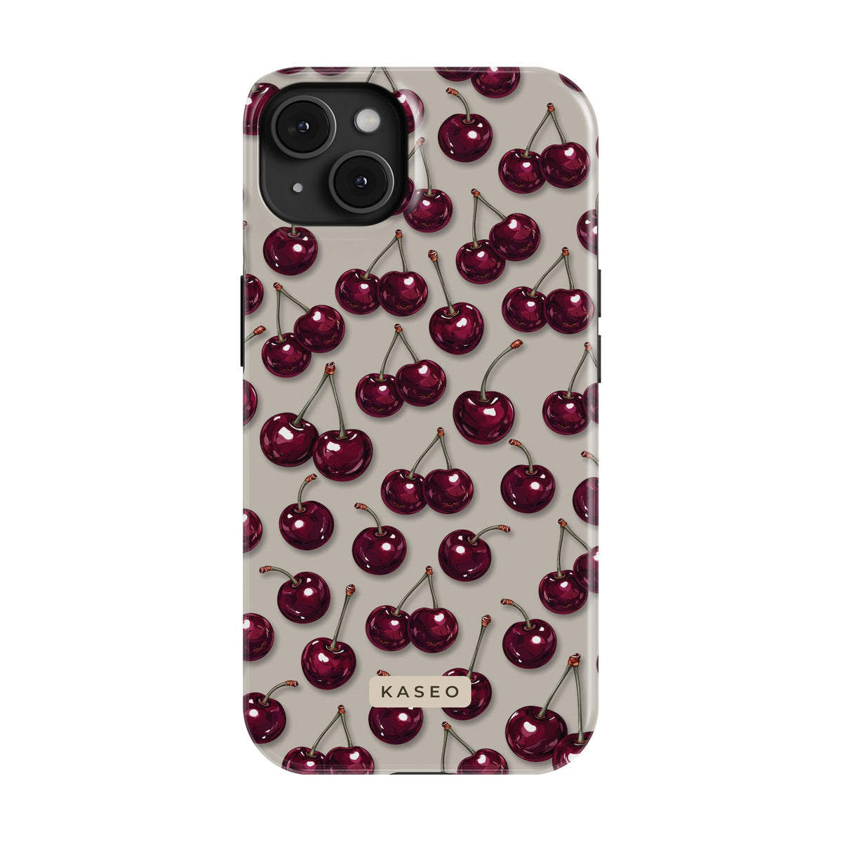 Cherry Stone case on iPhone 15 Plus