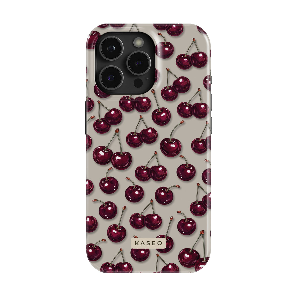Cherry Stone case on iPhone 15 Pro Max