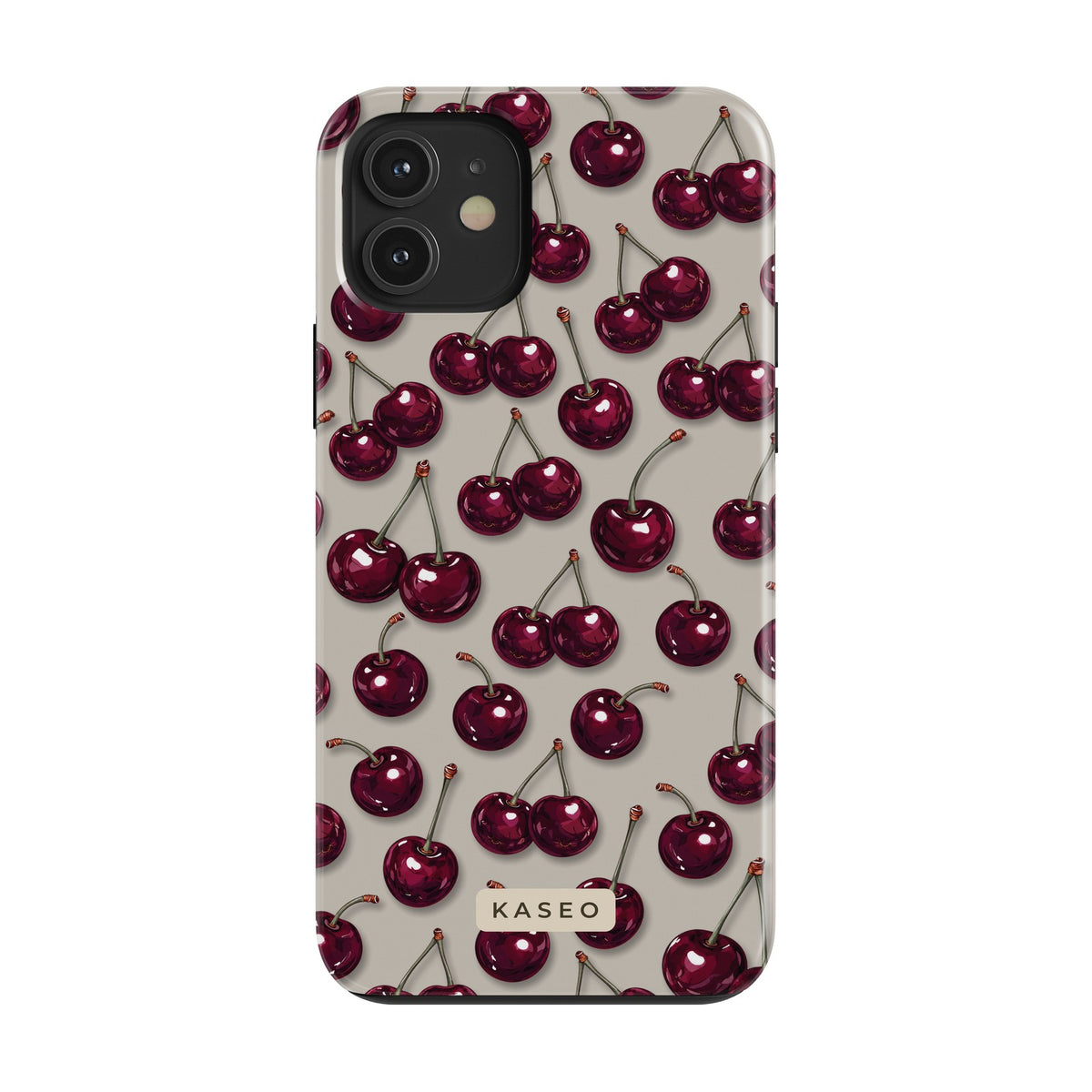 Cherry Stone case on iPhone 12