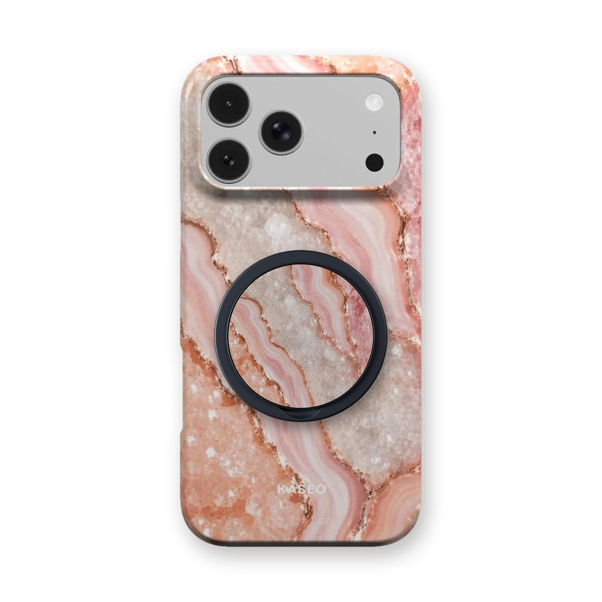 Pink Marble grip on the matching Pink Marble case