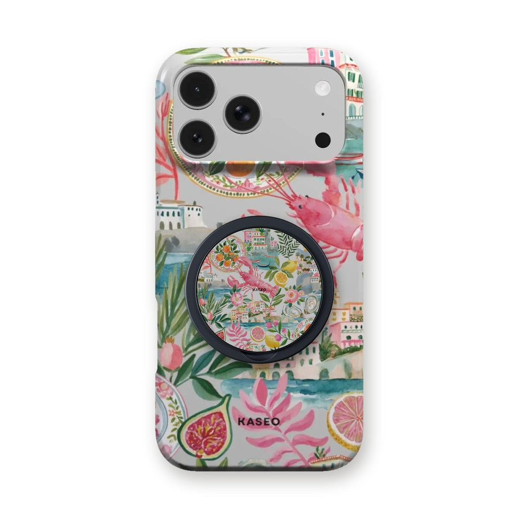 Positano grip on the matching Positano case