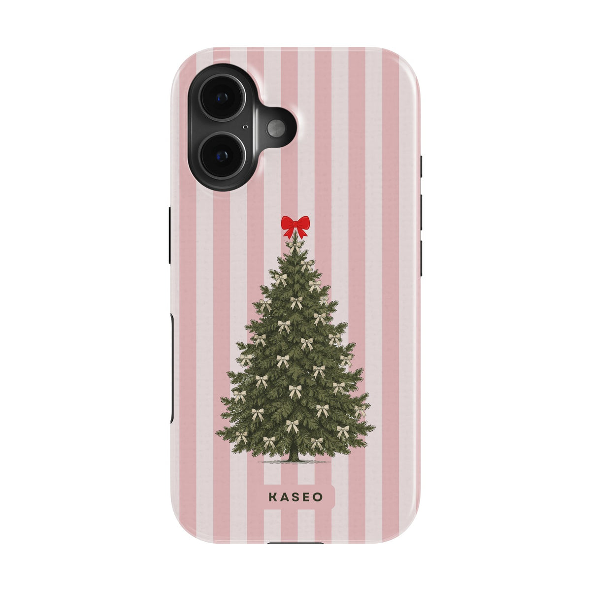 Pink Tree case on iPhone 16