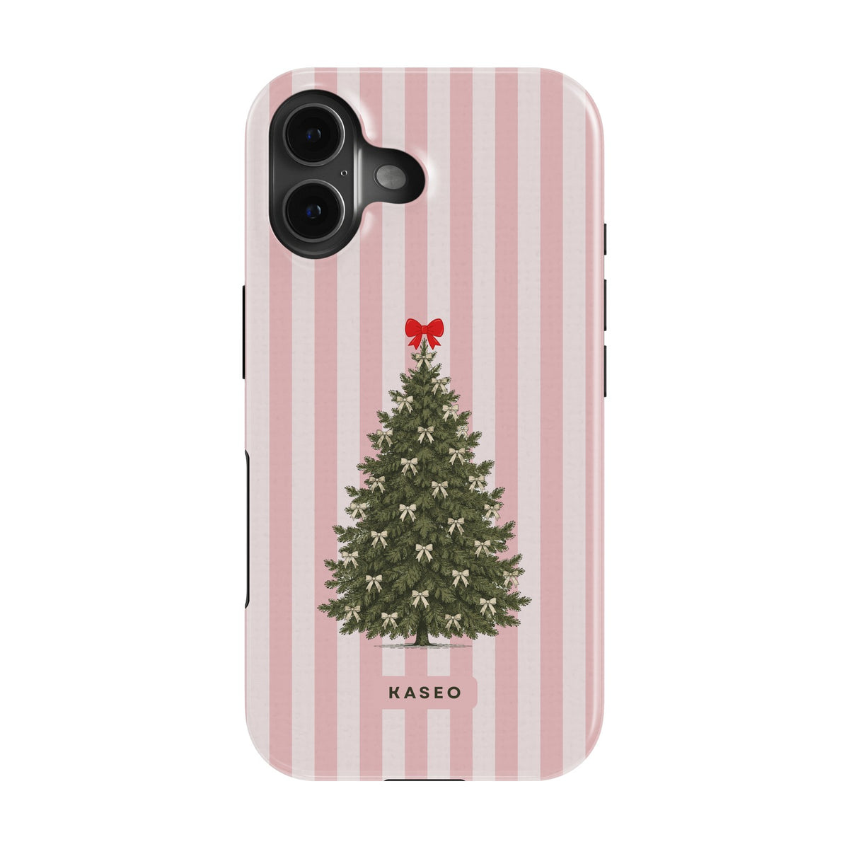 Pink Tree case on iPhone 16 Plus