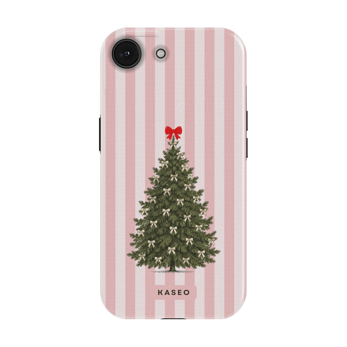 Pink Tree case on iPhone 16e