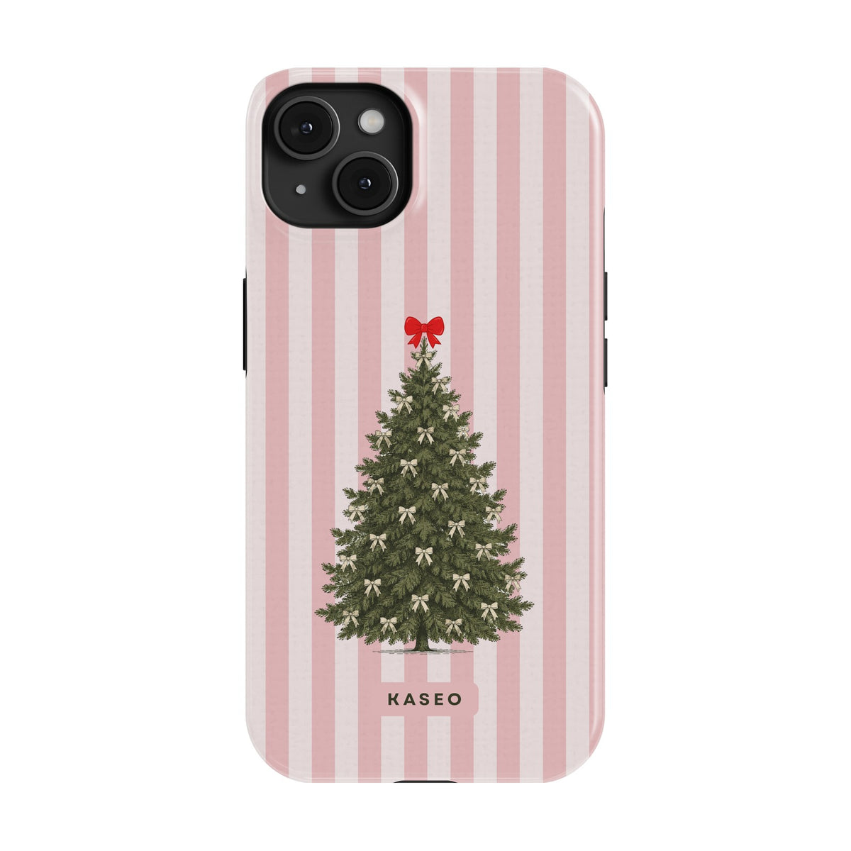 Pink Tree case on iPhone 15 Plus