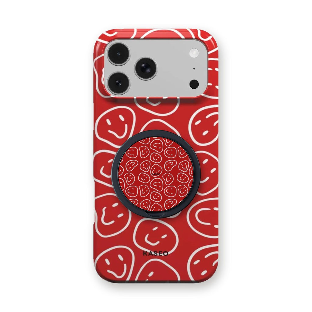 Red Smile grip on the matching Red Smile case