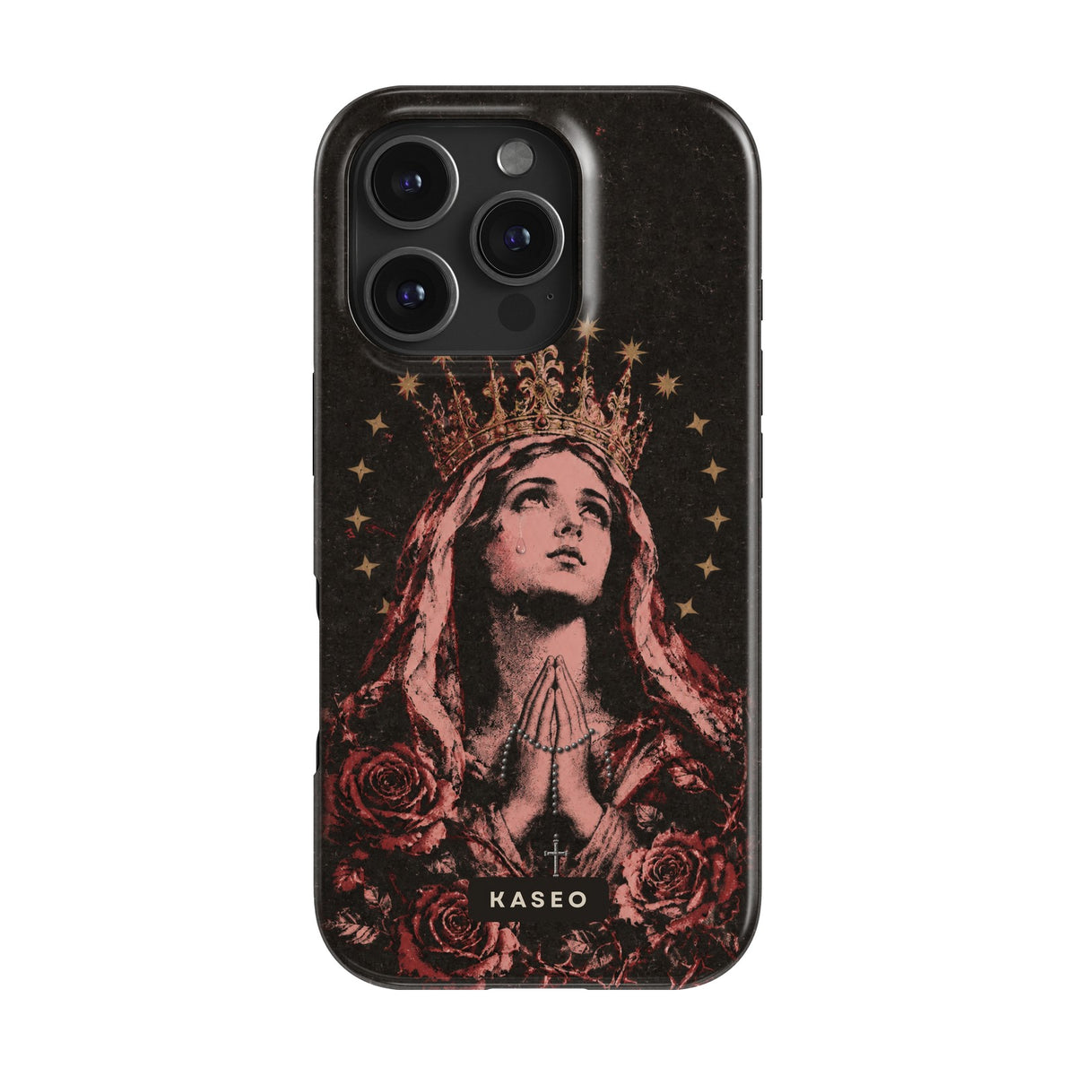 Rosa Mystica case on iPhone 16 Pro