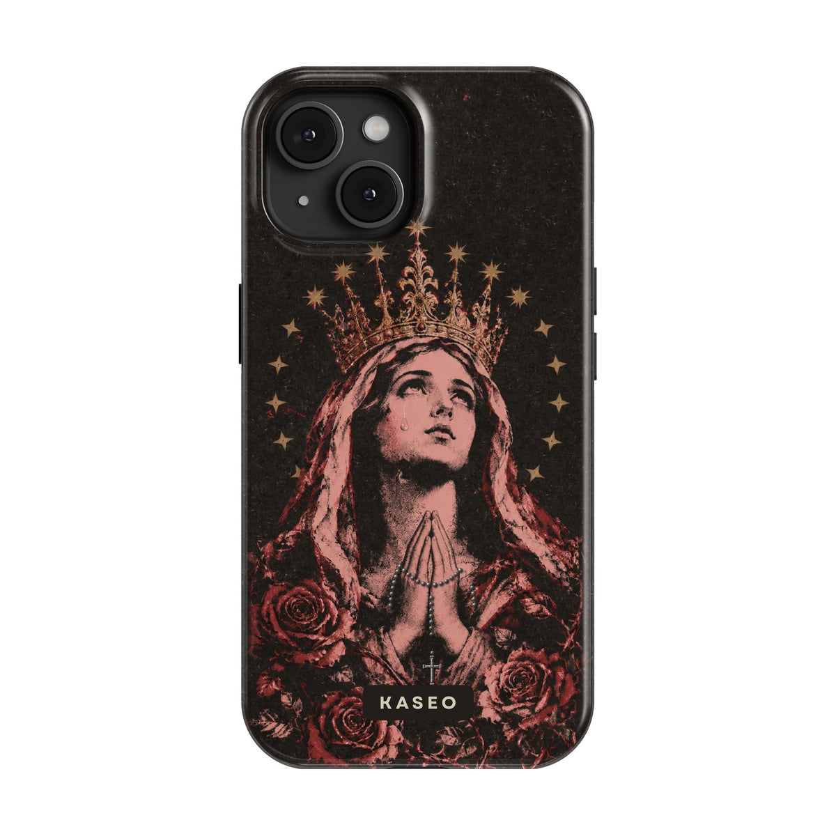 Rosa Mystica case on iPhone 15