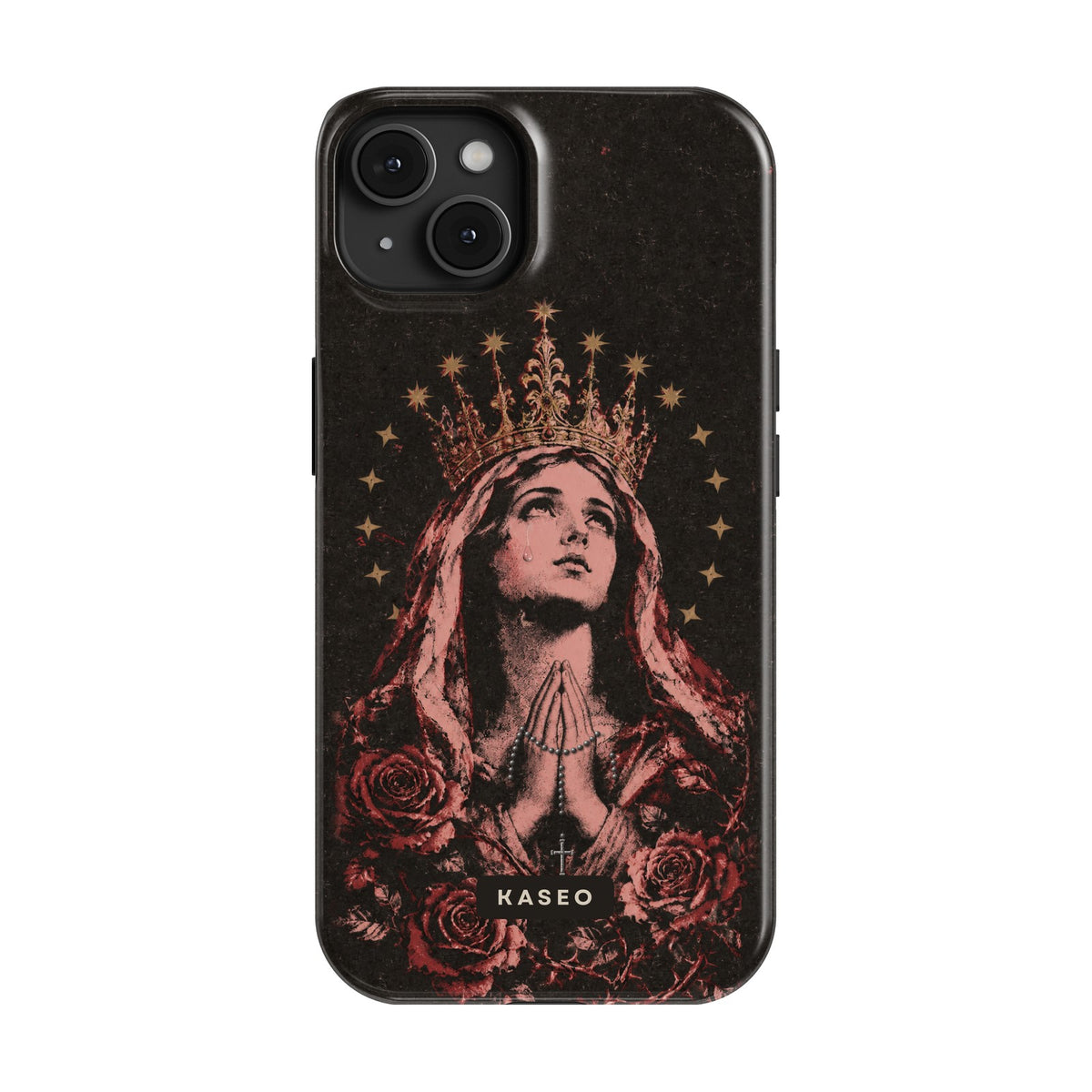 Rosa Mystica case on iPhone 15 Plus
