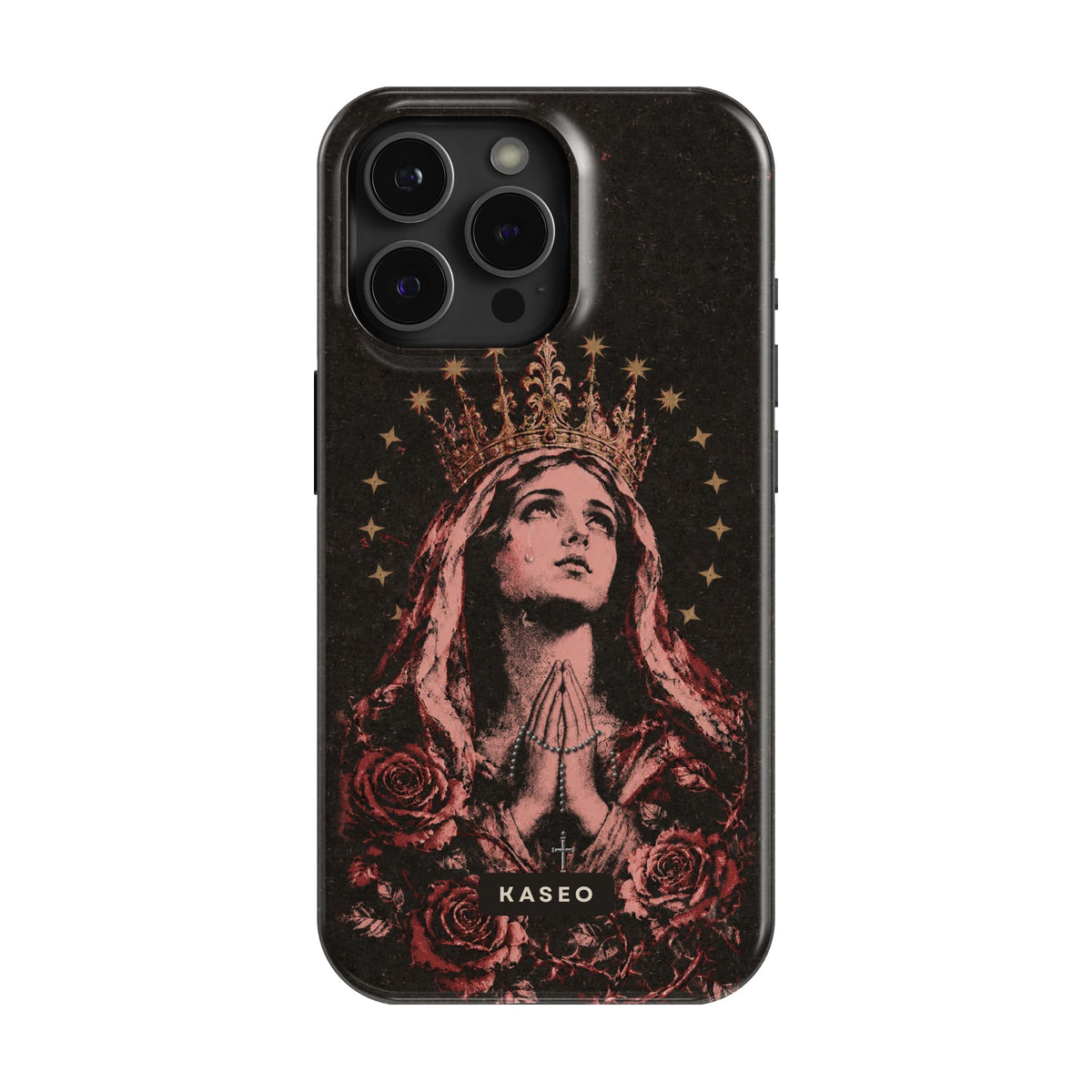 Rosa Mystica case on iPhone 15 Pro Max