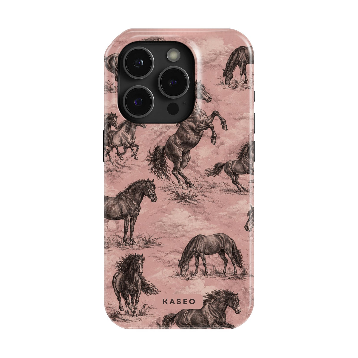 Wild Horses case on iPhone 14 Pro