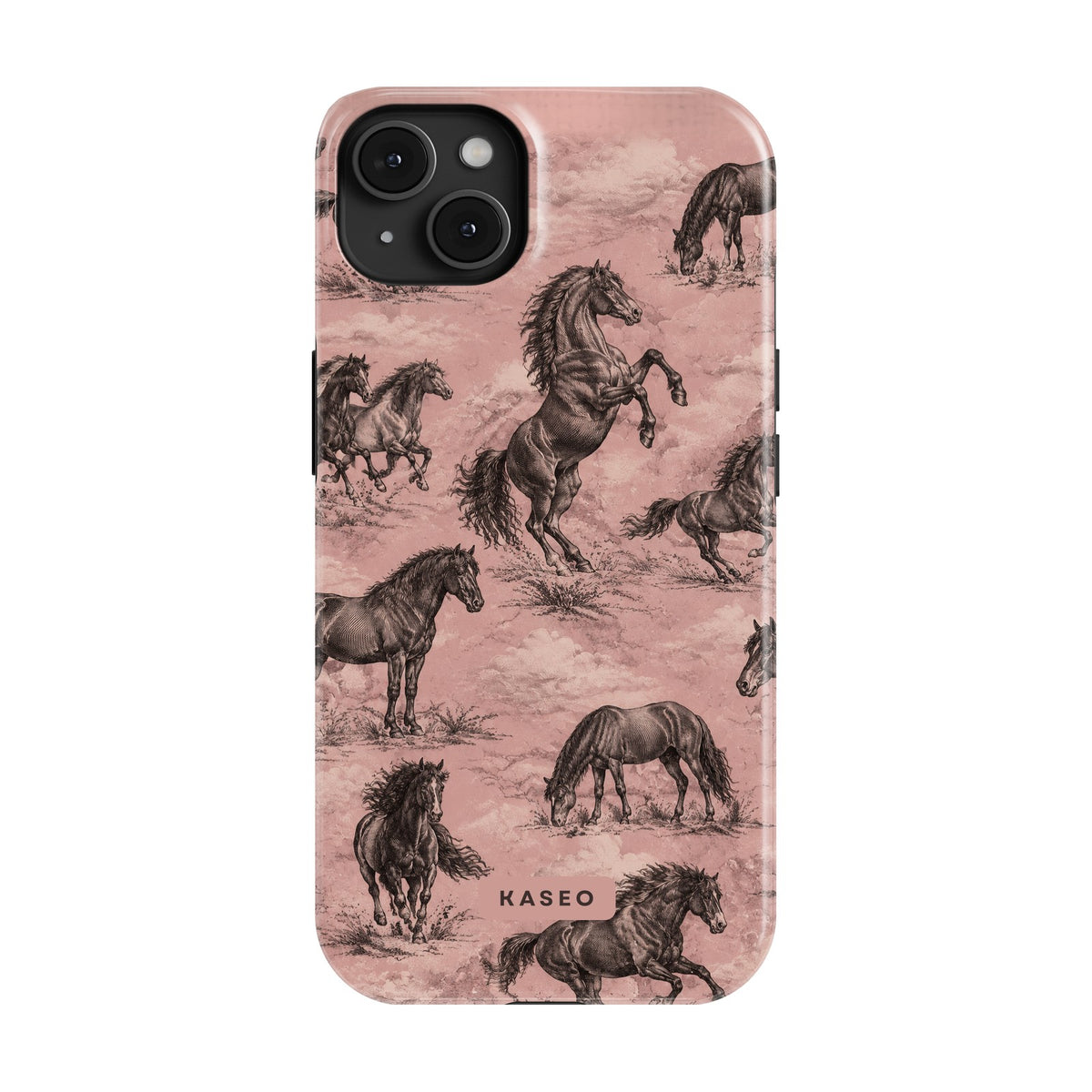 Wild Horses case on iPhone 14 Plus