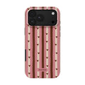 Sweetheart Stripe case on iPhone 18 Pro