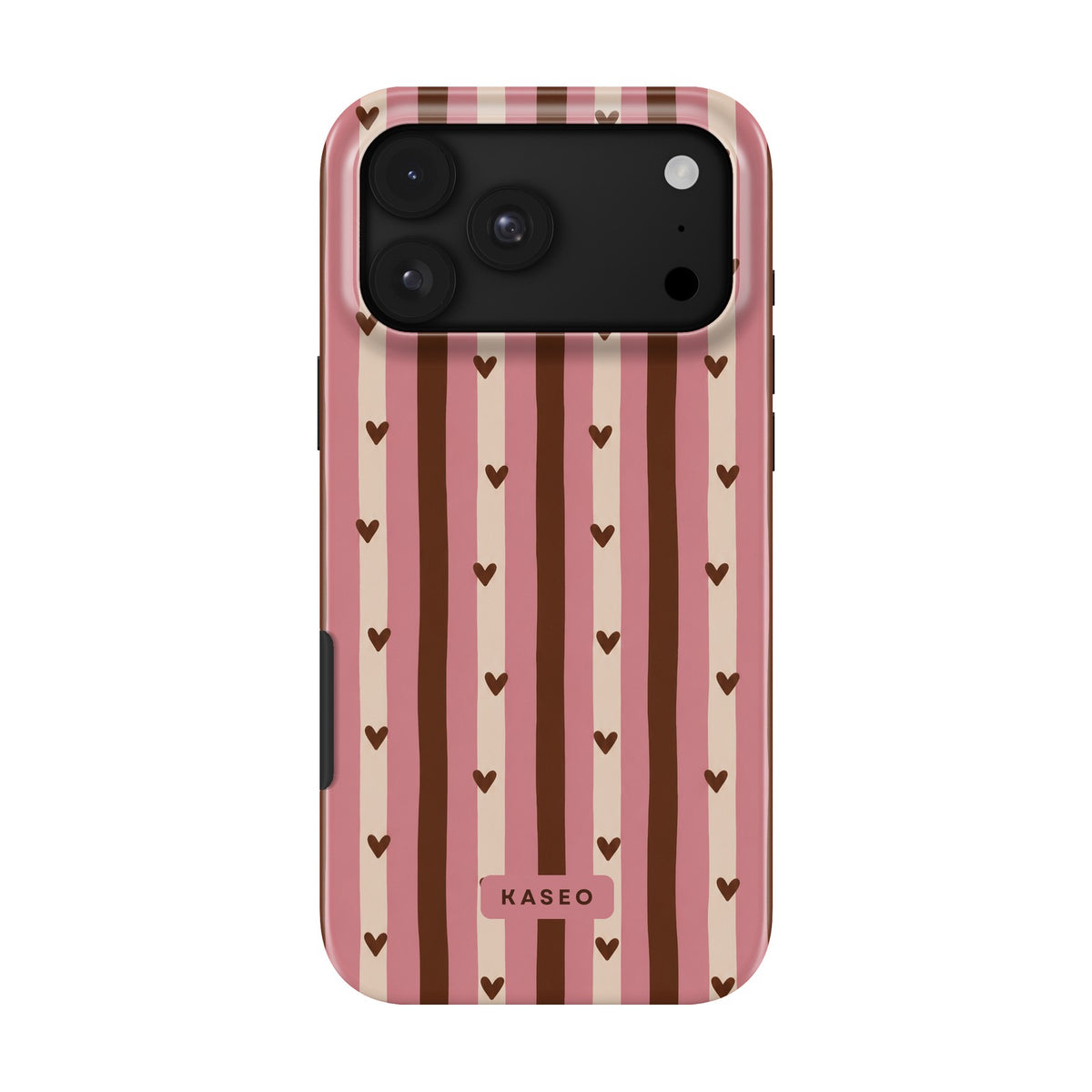 Sweetheart Stripe case on iPhone 17 Pro