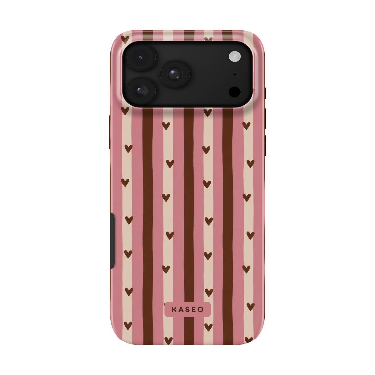 Sweetheart Stripe case on iPhone 17 Pro Max
