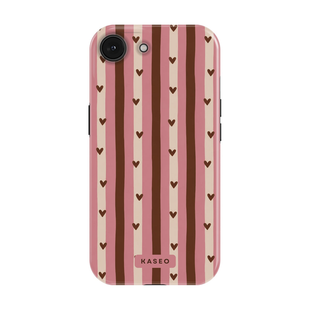 Sweetheart Stripe case on iPhone 16e