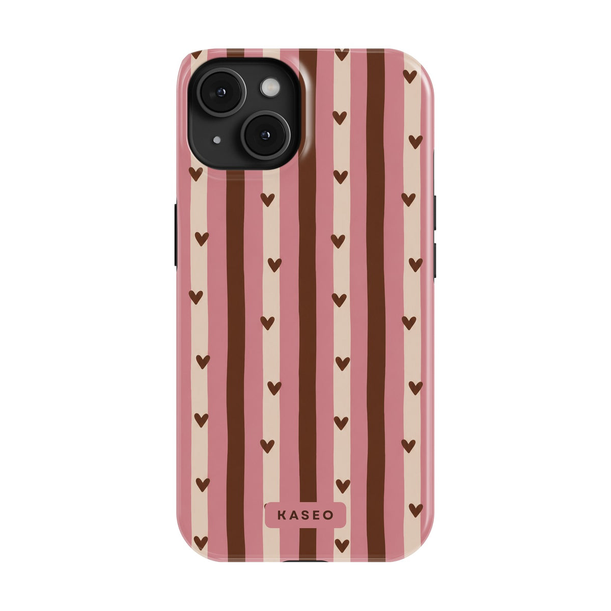 Sweetheart Stripe case on iPhone 14