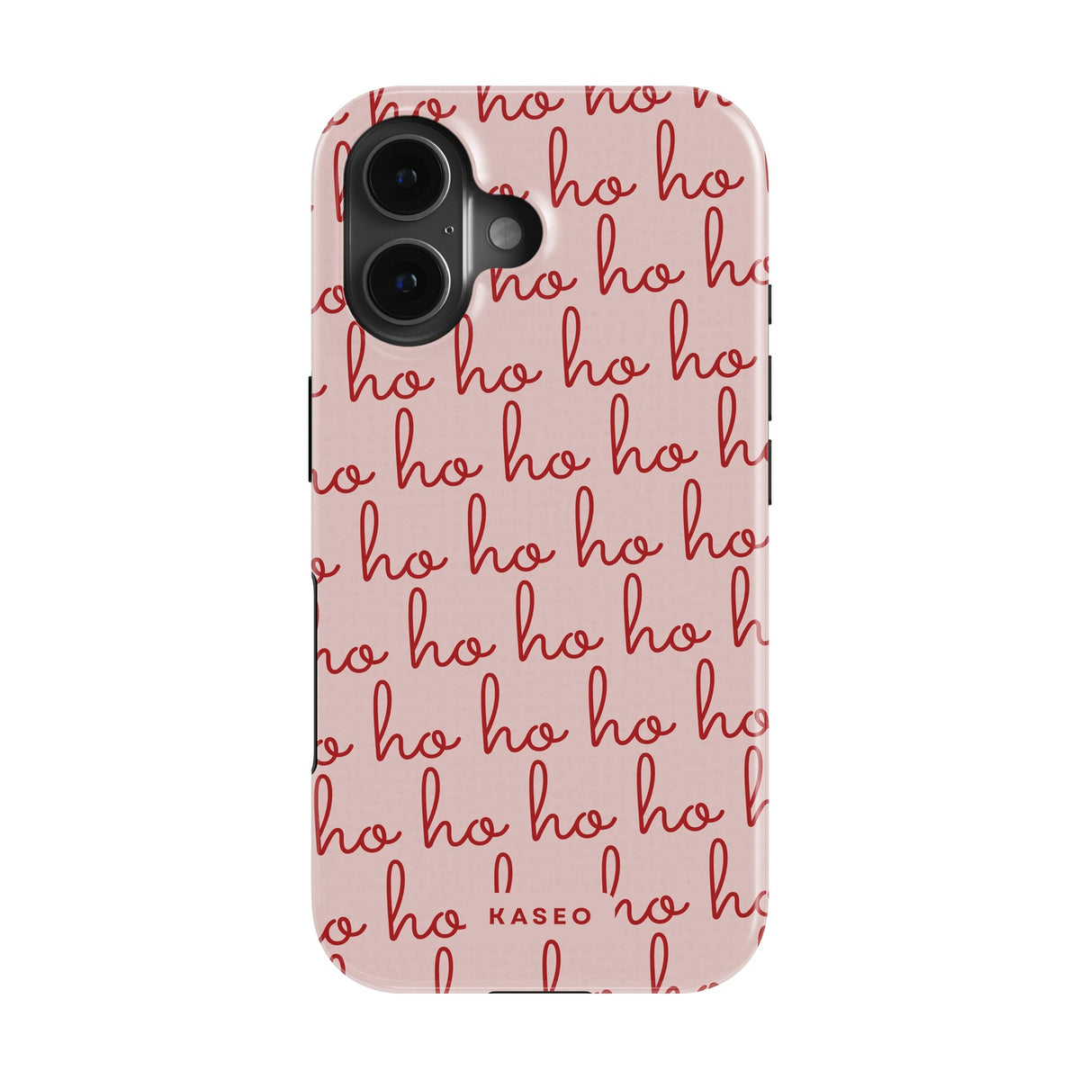 Ho Ho Ho case on iPhone 17