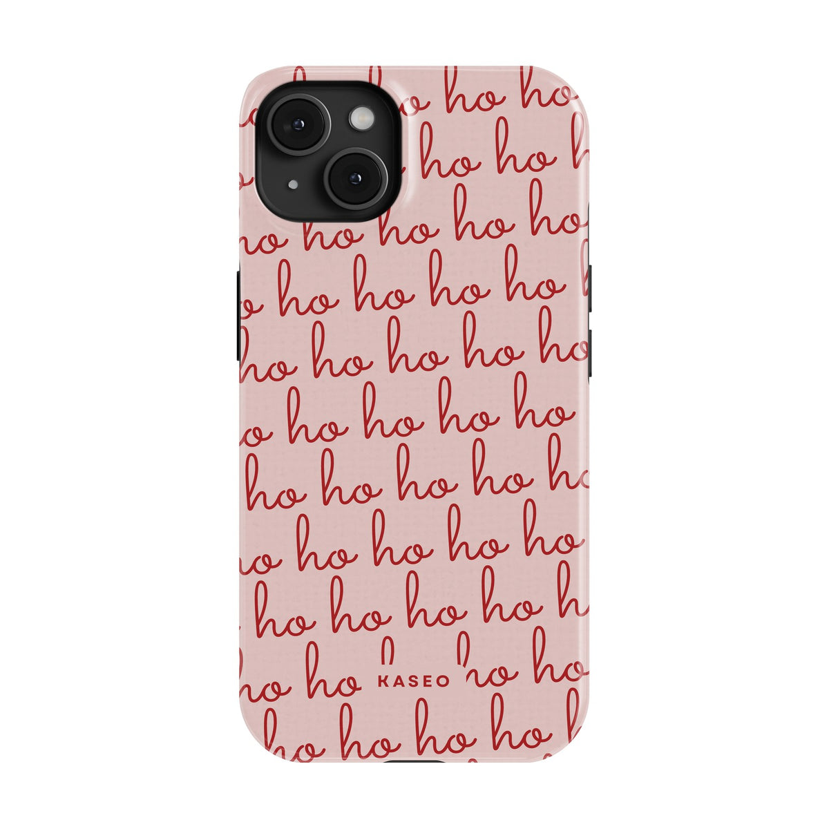 Ho Ho Ho case on iPhone 15 Plus