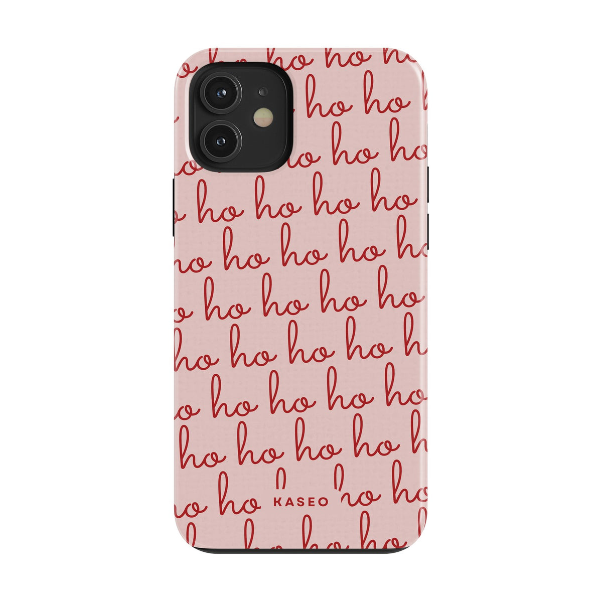 Ho Ho Ho case on iPhone 12