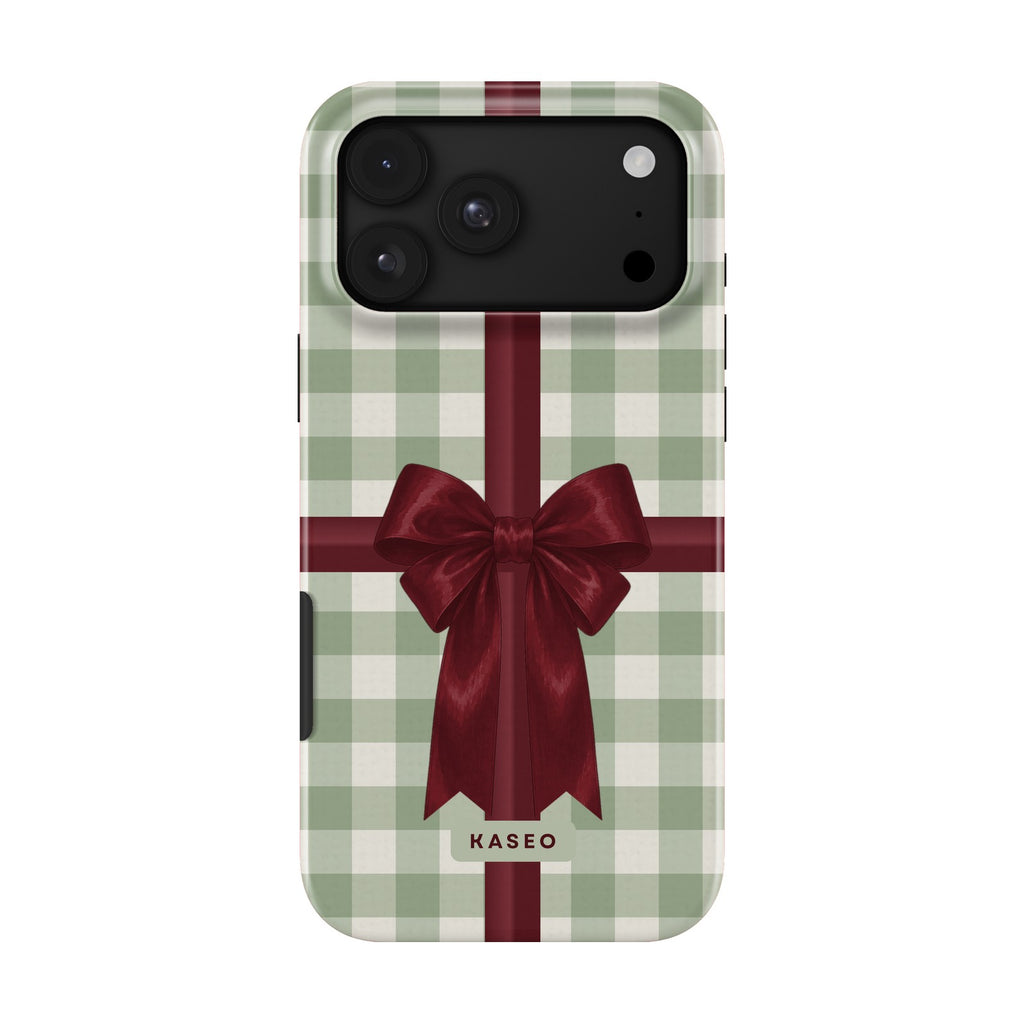 Bow Wrap Sage case on iPhone 18 Pro