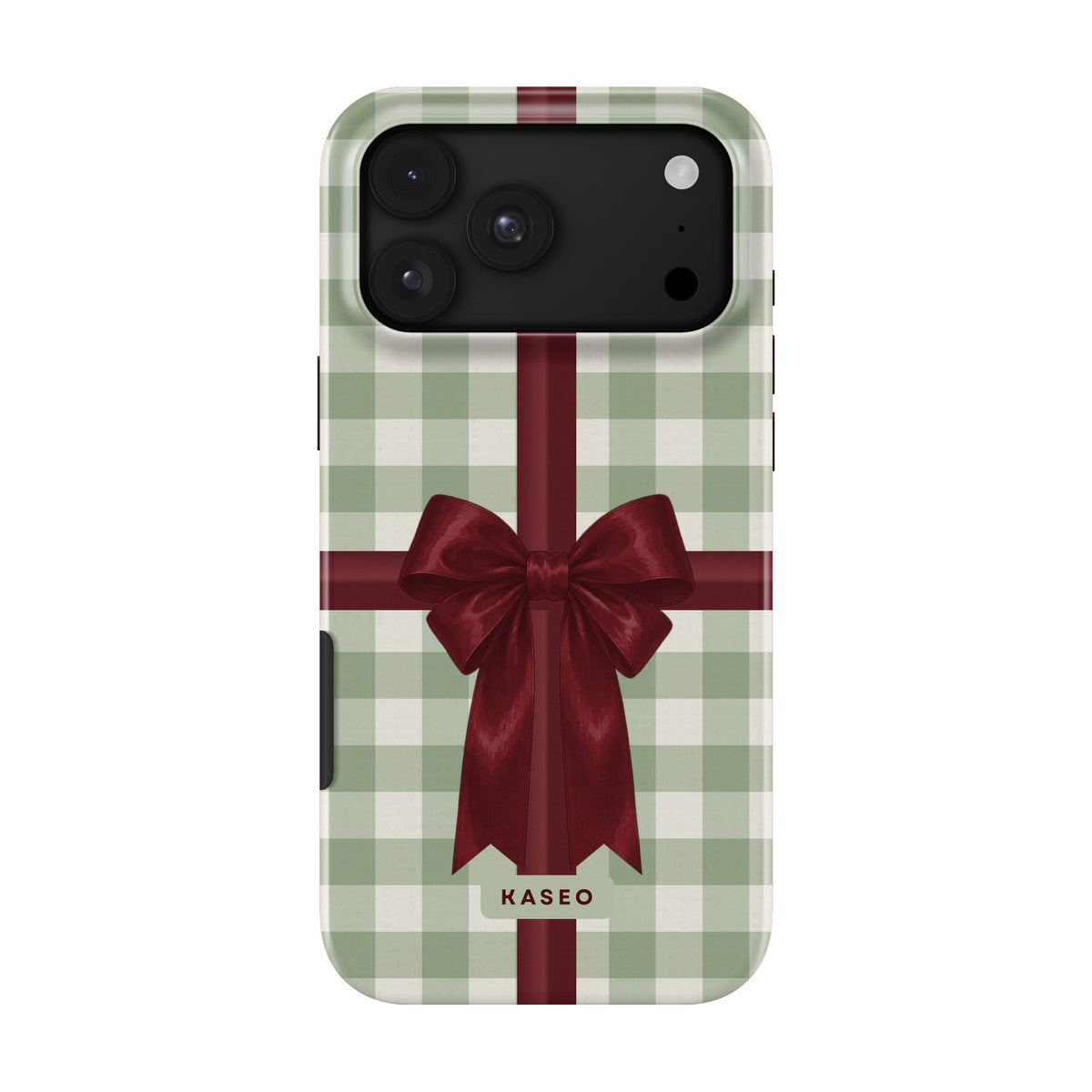 Bow Wrap Sage case on iPhone 17 Pro