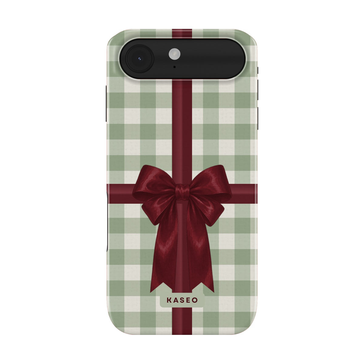 Bow Wrap Sage case on iPhone 17 Air