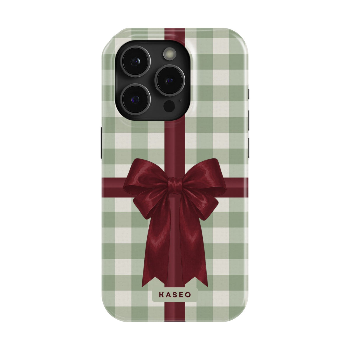 Bow Wrap Sage case on iPhone 14 Pro