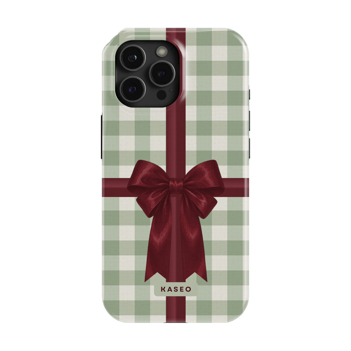 Bow Wrap Sage case on iPhone 13 Pro Max