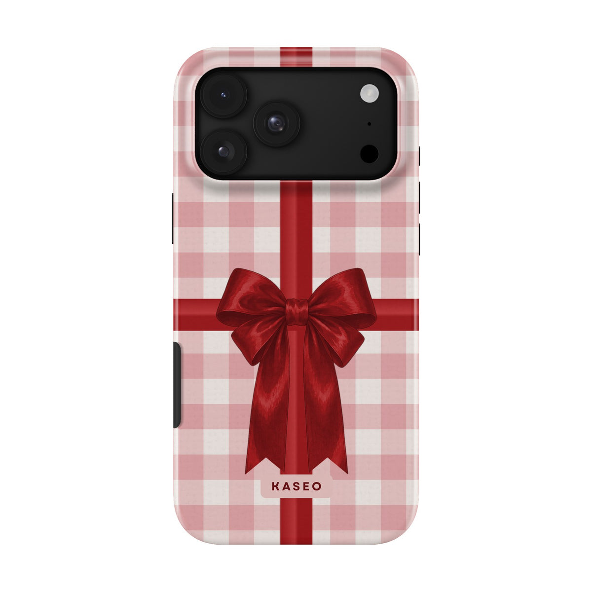 Bow Wrap Red case on iPhone 17 Pro