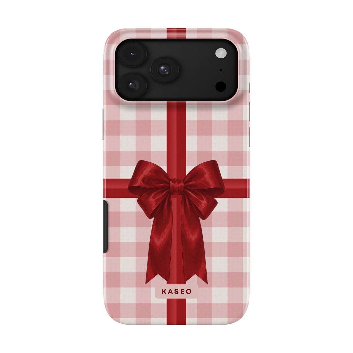 Bow Wrap Red case on iPhone 17 Pro Max