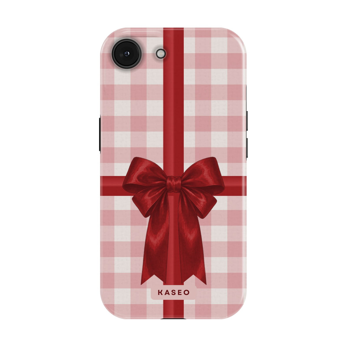 Bow Wrap Red case on iPhone 17e