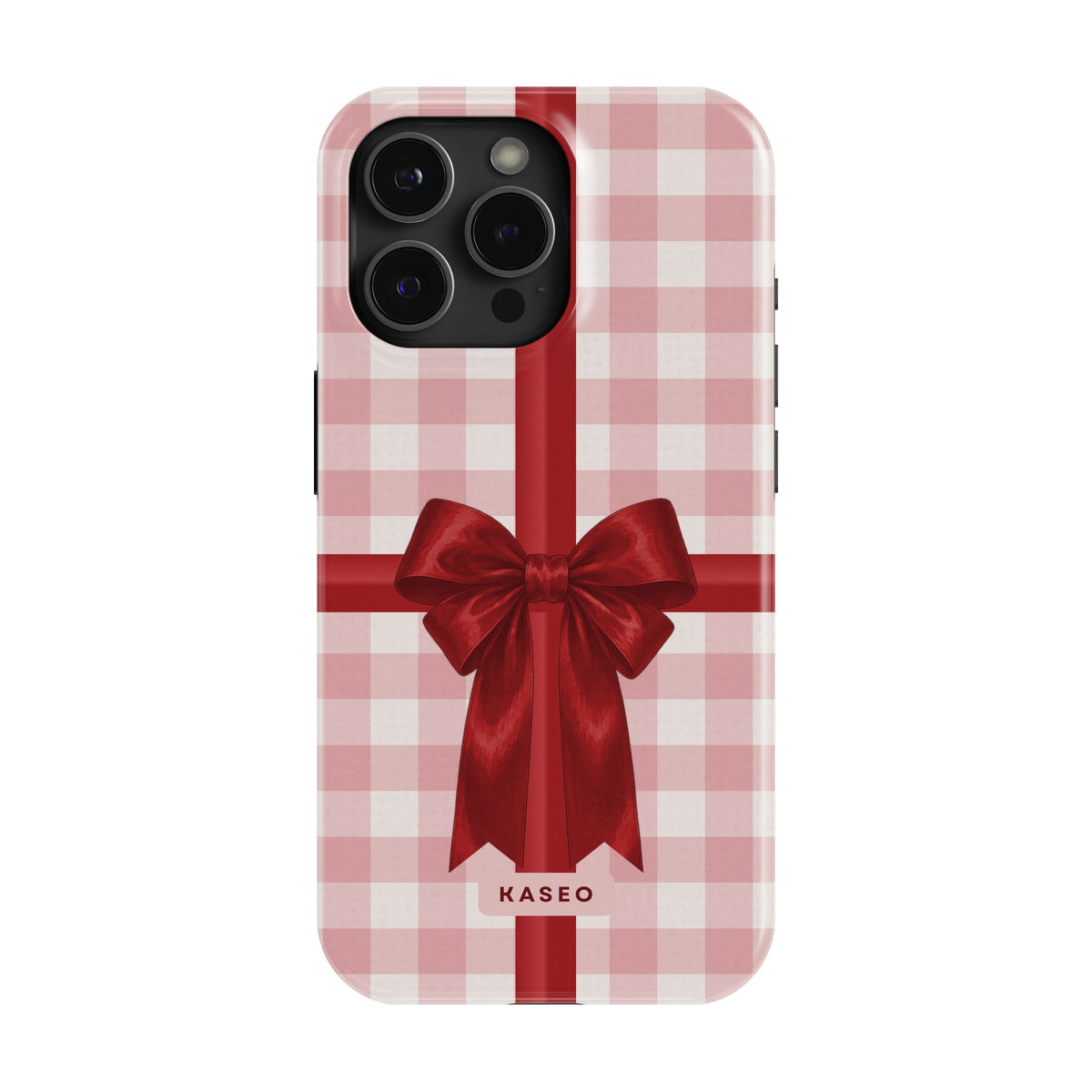 Bow Wrap Red case on iPhone 15 Pro Max