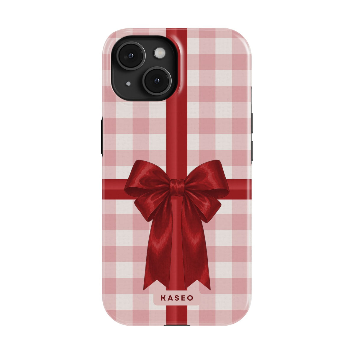 Bow Wrap Red case on iPhone 13 Mini