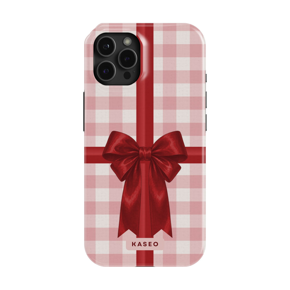 Bow Wrap Red case on iPhone 12 Pro