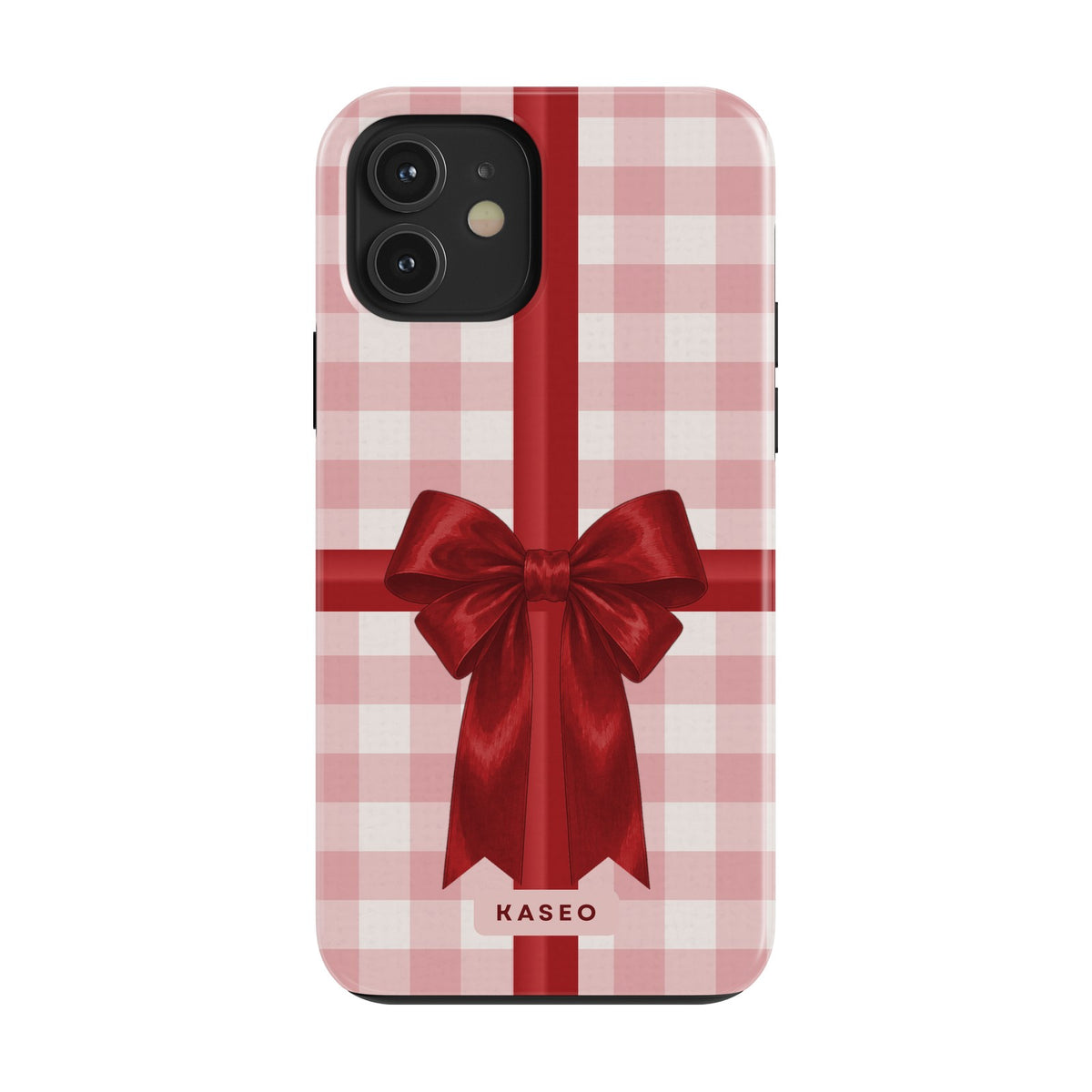 Bow Wrap Red case on iPhone 12 Mini