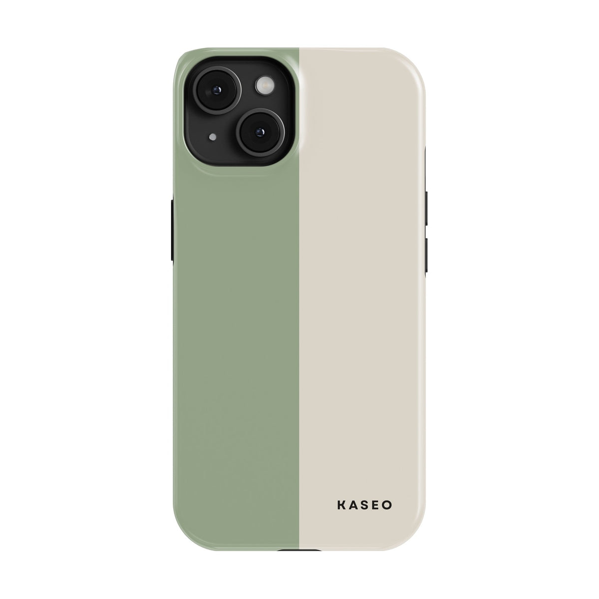 Sage & Cream Split case on iPhone 14