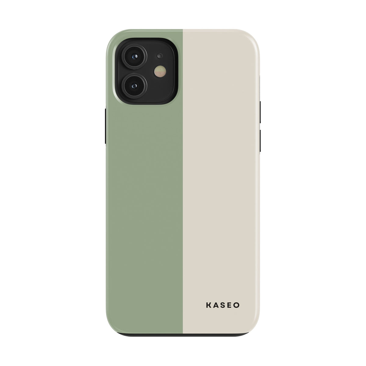 Sage & Cream Split case on iPhone 12