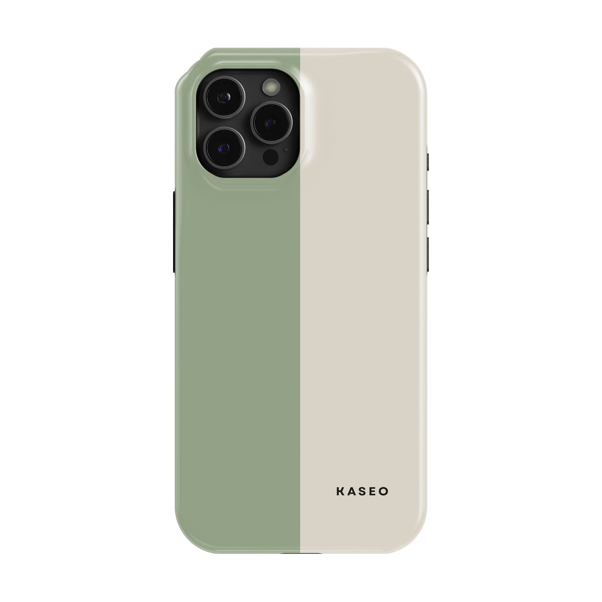 Sage & Cream Split case on iPhone 12 Pro Max