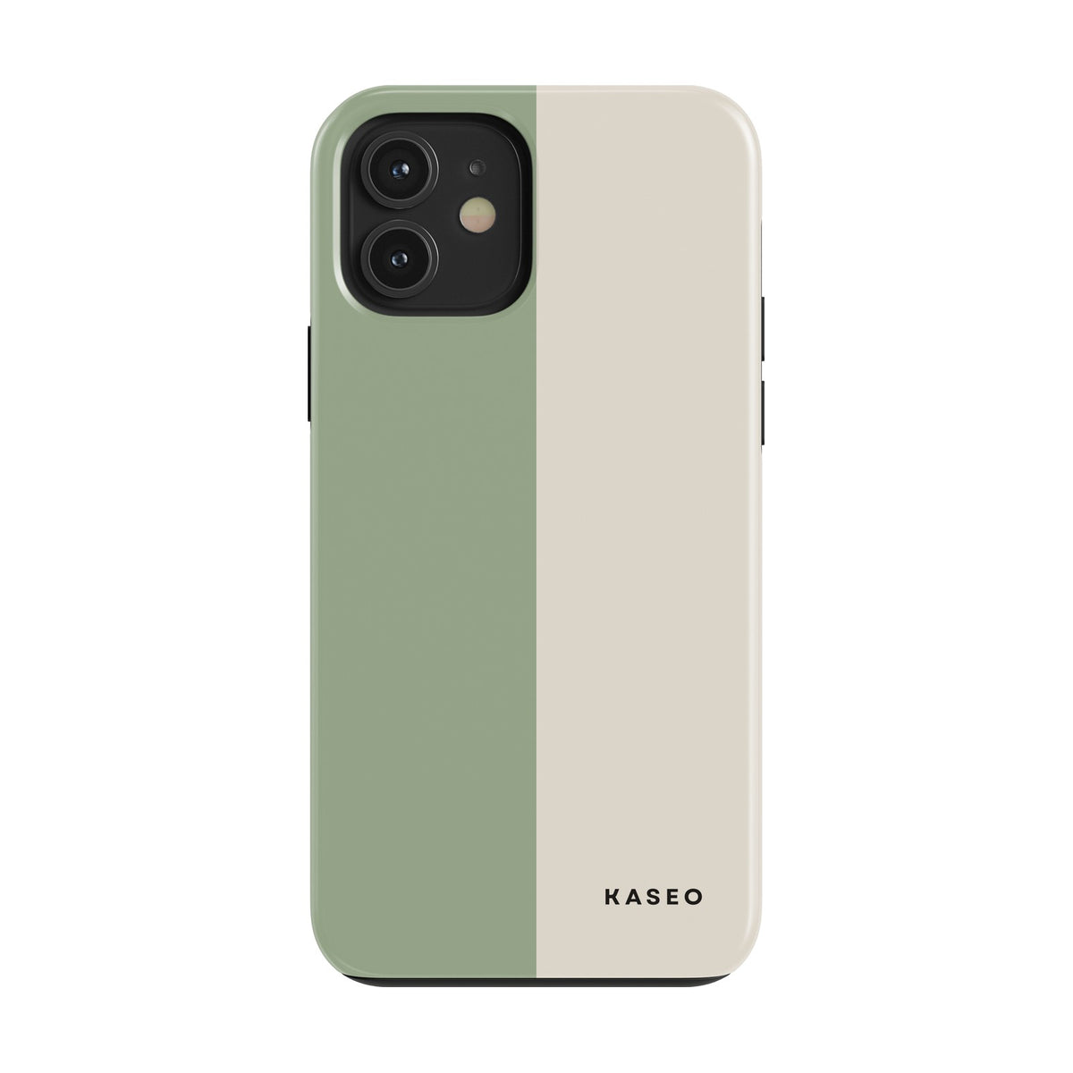 Sage & Cream Split case on iPhone 12 Mini