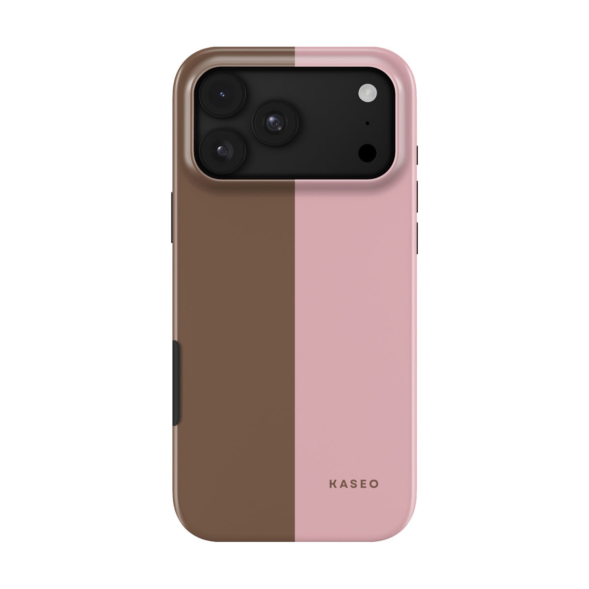 Mocha & Blush Split case on iPhone 18 Pro