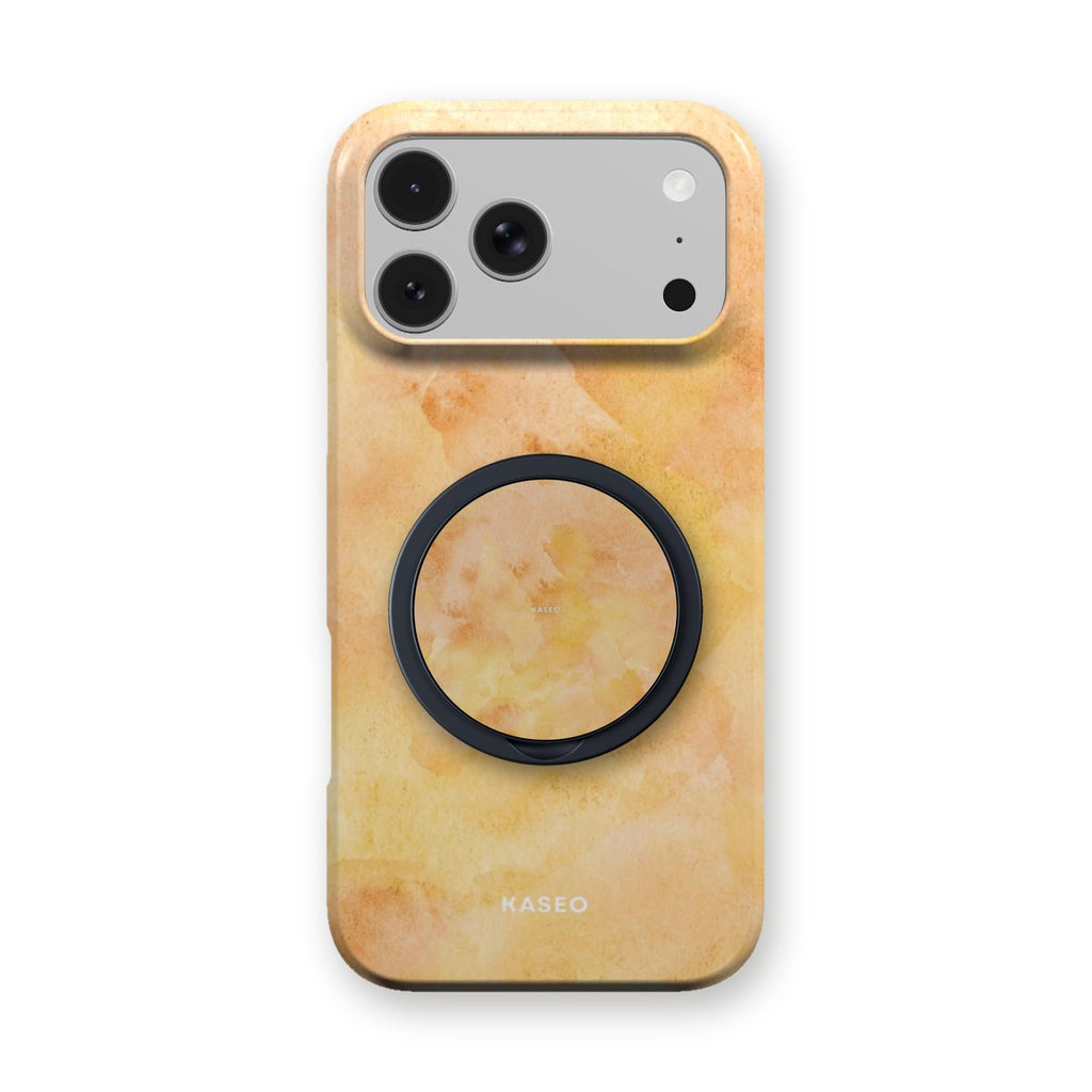 Watercolour Yellow grip on the matching Watercolour Yellow case
